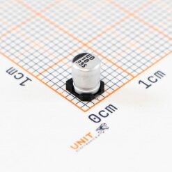 Alternative view of Capacitor Electrolítico 10uF 35V SMD