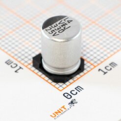 Alternative view of Capacitor Electrolítico 330uF 25V SMD