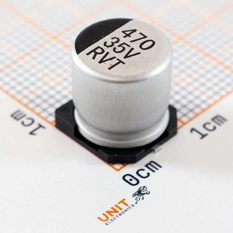Capacitor electrolítico 470uF 35V SMD V2