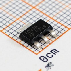 LD1117AS33TR Regulador de Voltaje 3.3V 1A SMD