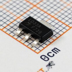 LD1117AS33TR Regulador de Voltaje 3.3V 1A SMD
