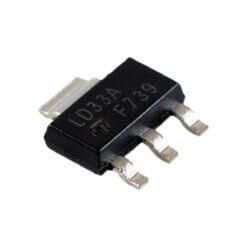 LD1117AS33TR Regulador de Voltaje 3.3V 1A SMD