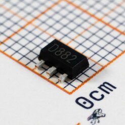 Alternative view of D882 Transistor NPN 3A 30V