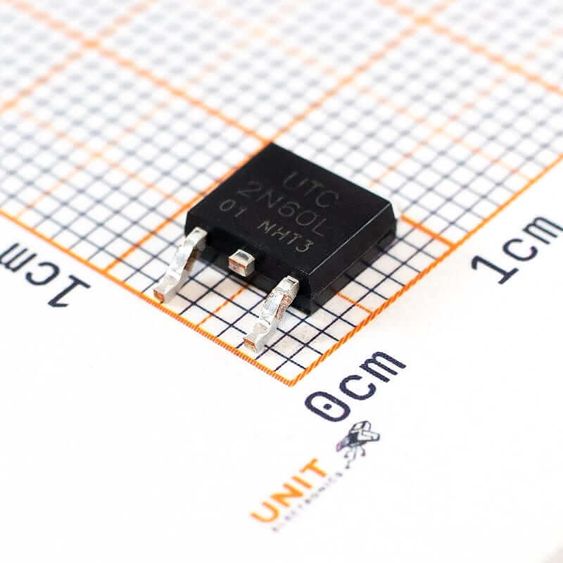 2N60L-TN3-R Mosfet N 600v 2A SMD - Imagen 2