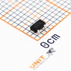 Alternative view of WST03P06 Mosfet P -60v 3.5A SMD