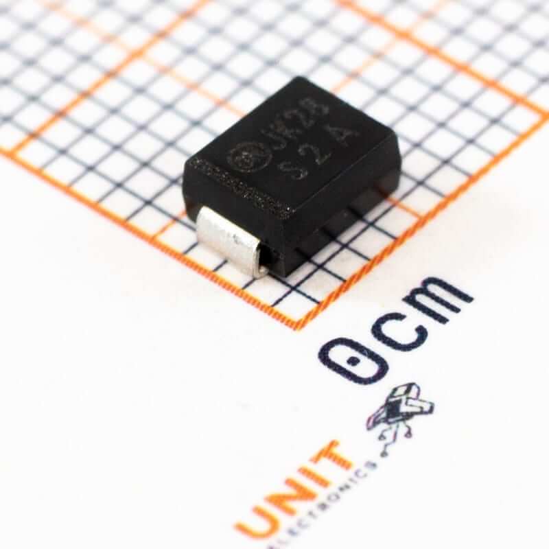 S2A Diodo 50V 2A SMB - Imagen 2