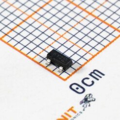 Alternative view of BZX84C12-7-F Zener 12V 350mW SMD