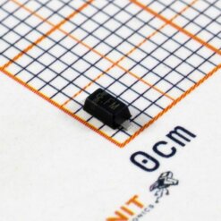 Alternative view of 1N60PW Schottky 45V 50mA SMD