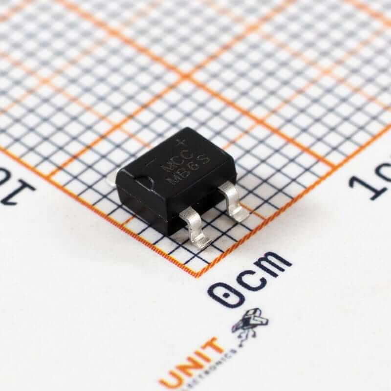 MB6S-TP Puente Rectificador 600V 500mA SMD