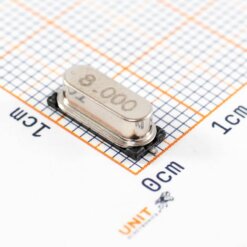 Alternative view of Oscilador 8MHz SMD HC-49SMD C08000J060