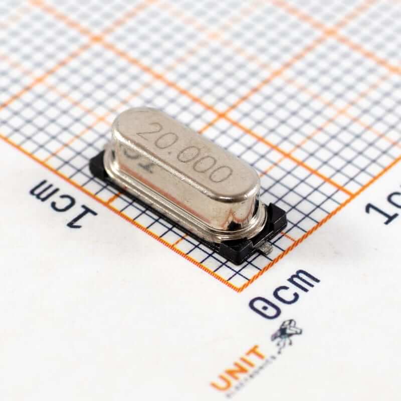 Oscilador 20MHz SMD HC-49SMD X49SM20MSD2SI - Imagen 2