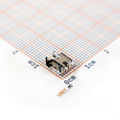 Conector USB tipo micro B hembraU254-051N-4BH806 V2