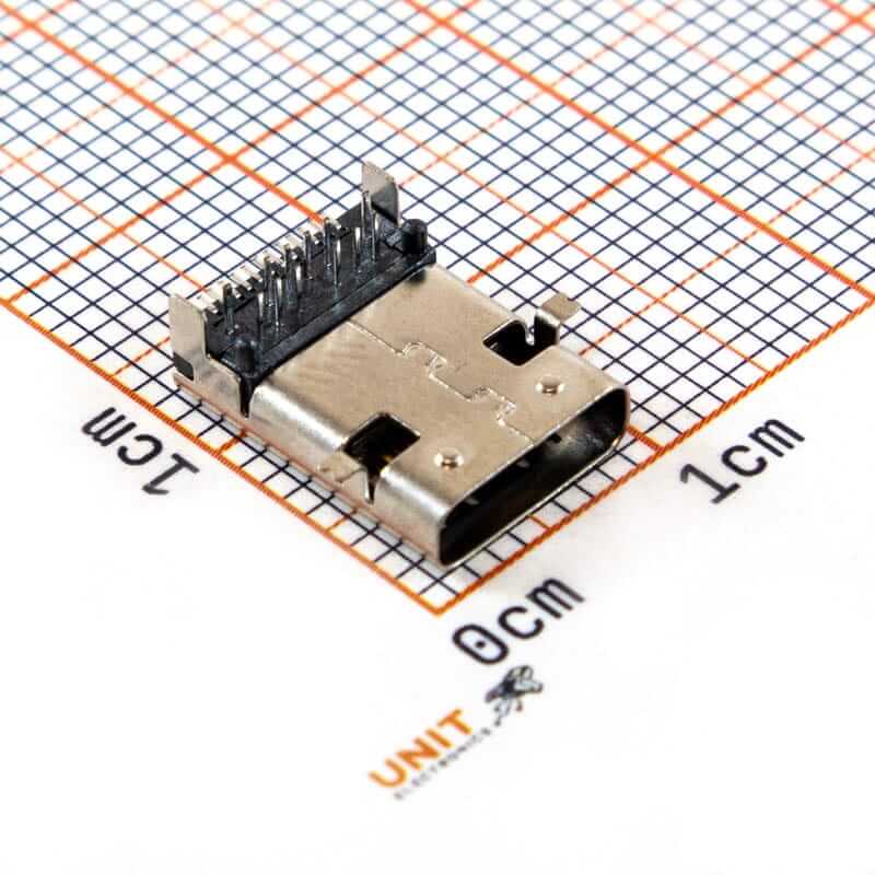 Conector USB Tipo C Hembra 918-418K2023C40004