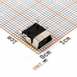Conector USB tipo mini B hembra675031020 V1