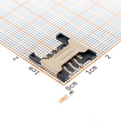 Alternative view of SIM-104 Conector Micro SIM