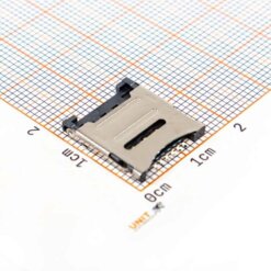 Alternative view of SIM-01A Conector Micro SIM