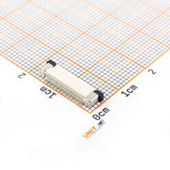 Alternative view of AFC07-S24ECC-00 Conector Cable Plano Flex 24 Pines Top Contact