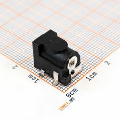 Conector DC Jack hembra 2.5mm diametro SMDDC-005-5A-2.5-SMT V2