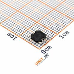 Alternative view of SMDSKQGAKE020 Push Button 6.4x5.2mm