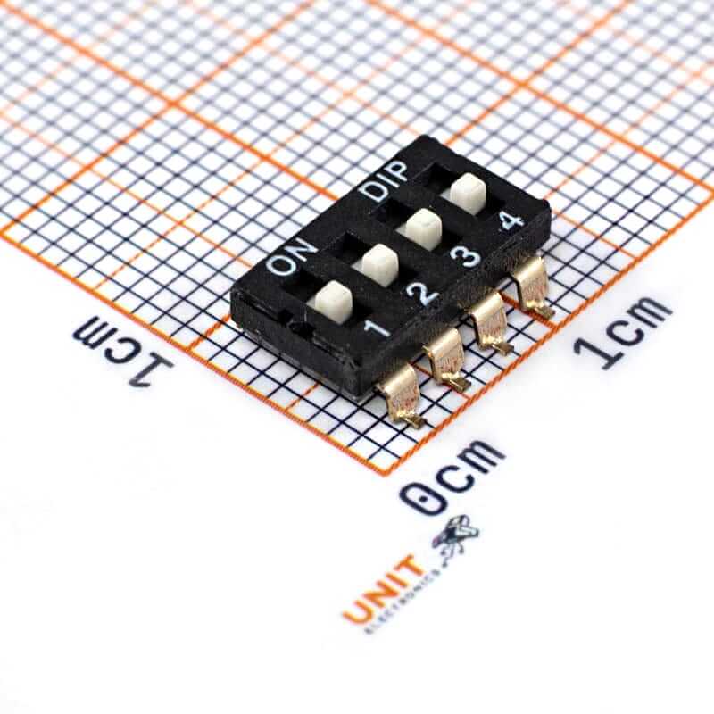 SMDCDM-04 Dip Switch 2.54mm