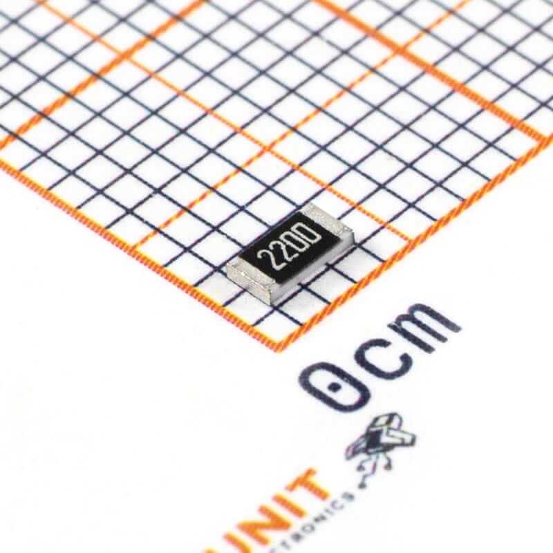 Resistor 220 ohm 1-8w SMD 1206 CR1206F42200G V2