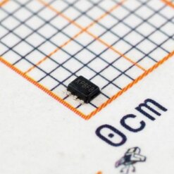 Alternative view of AH1883-ZG-7 IC SMD Sensor Hall Omnipolar