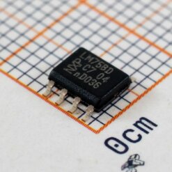 Alternative view of LM75BD,118 IC SMD Sensor Temperatura