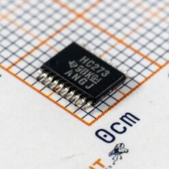 Alternative view of SN74HC273PWR Flip Flop D