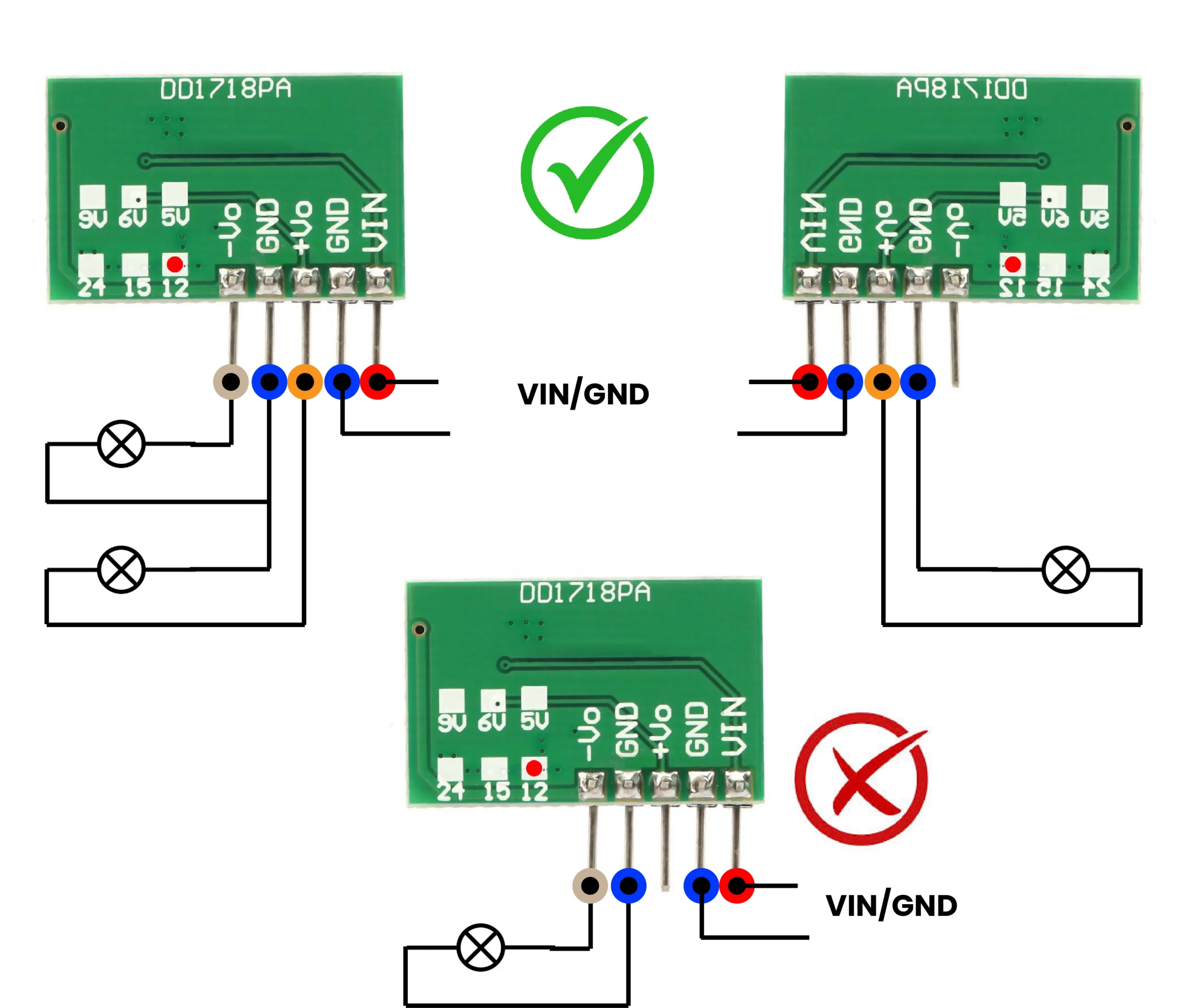 AR1063 - DD1718PA Fuente de Voltaje Simetrico ±12V IA