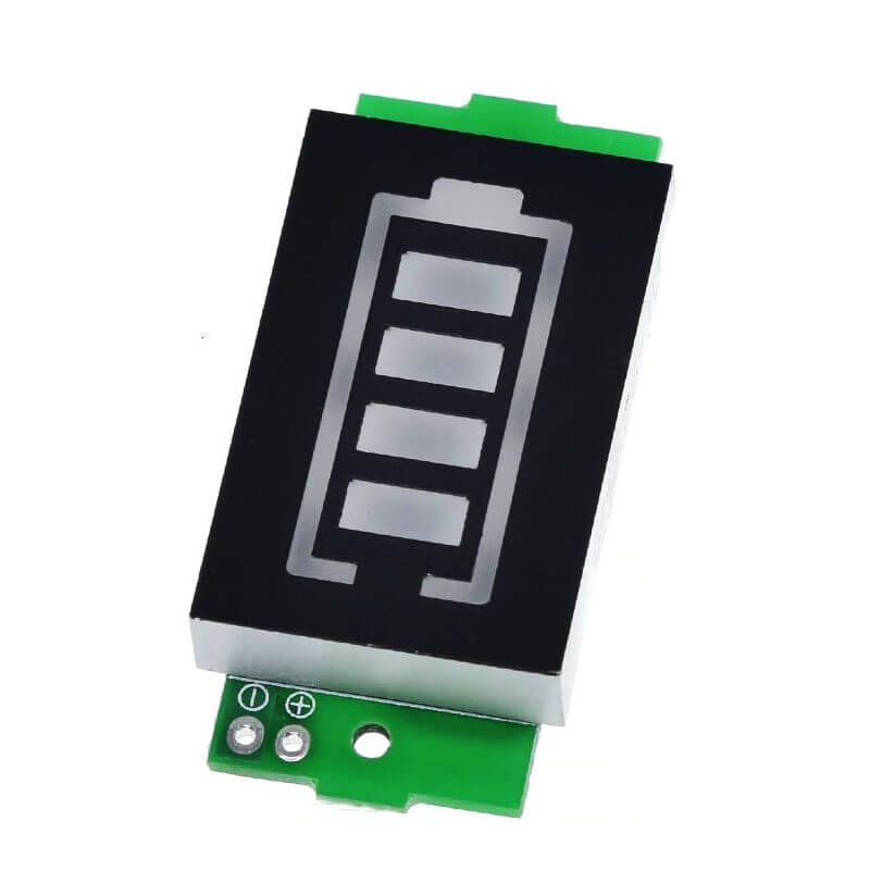 Indicador de Bateria Litio Ajustable 1S a 8S Color Verde - Imagen 3