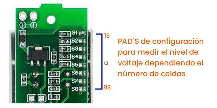 Indicador de Batería Litio