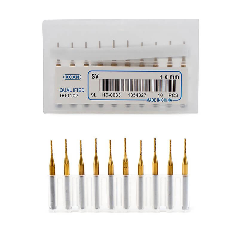 Brocas de Fresado para PCB y CNC - 1.0mm