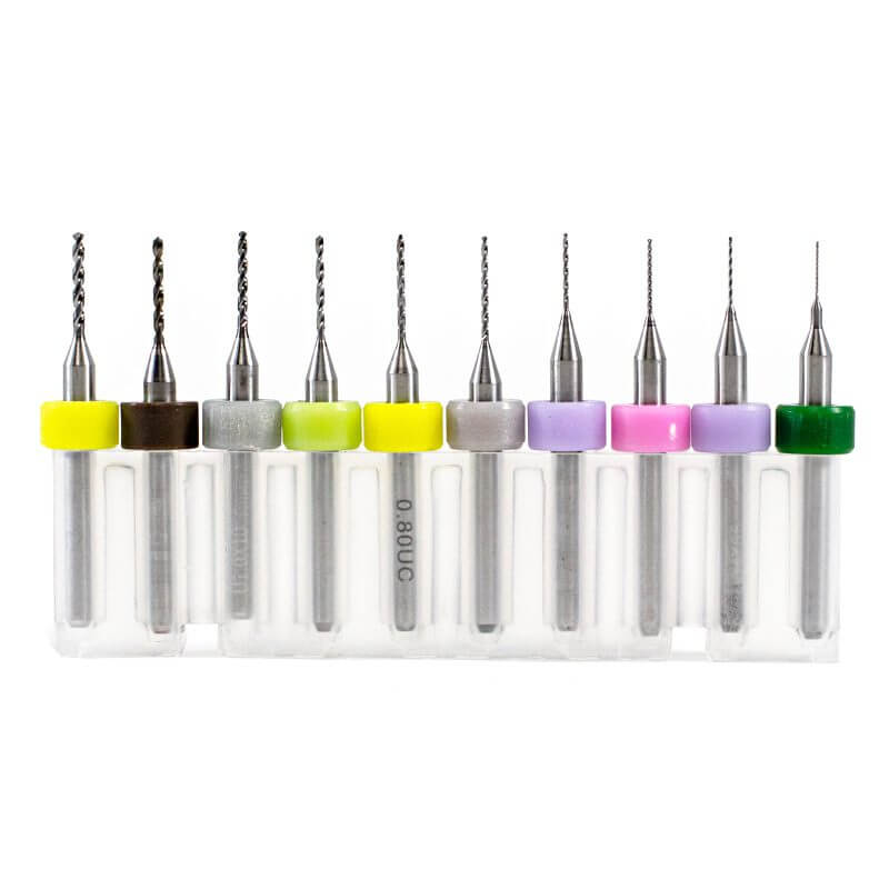 Brocas Milimétricas para PCB - 0.3mm a 1.2mm