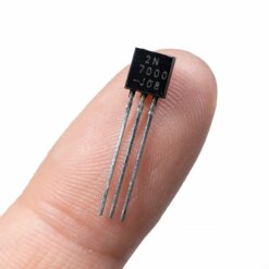 Alternative view of 2N7000 Transistor Mosfet 60V 200mA Canal N