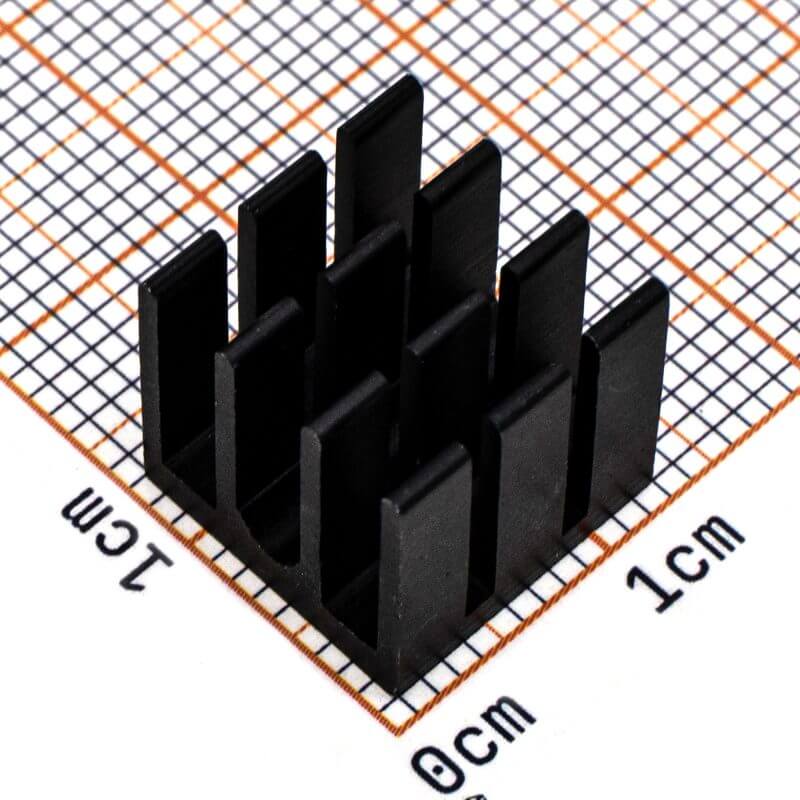 Disipadores de Calor Negro Cuadrados