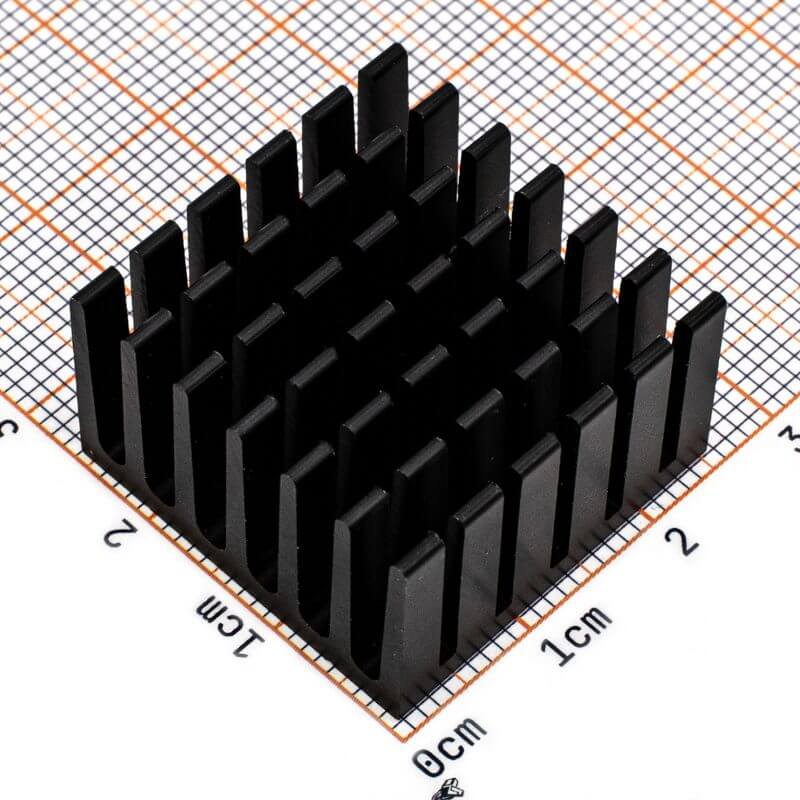 Disipadores de Calor Negro Cuadrados