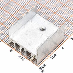 TO-220 Disipador de Calor Aluminio Diferentes Tamaños - 25x23x16mm