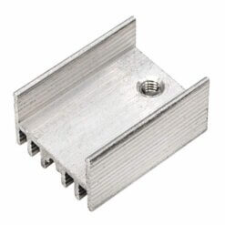 Alternative view of Disipador de Calor 20 x 15 x 10 mm para TO-220 con Accesorios