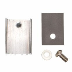 Disipador de Calor 20 x 15 x 10 mm para TO-220 con Accesorios