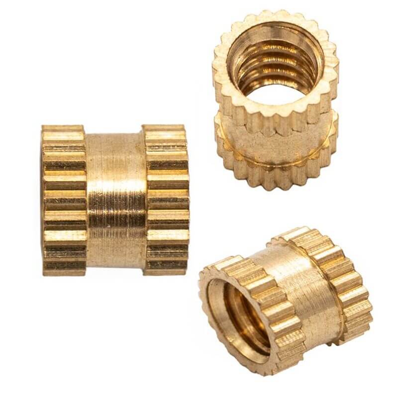Inserto de Latón M4 x 5 x 5.1mm