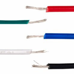 Cable Eléctrico Calibre 22 AWG 1 Metro Diferentes Colores