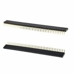 Tira Hembra de Ángulo Recto 40 Pines 2.54mm