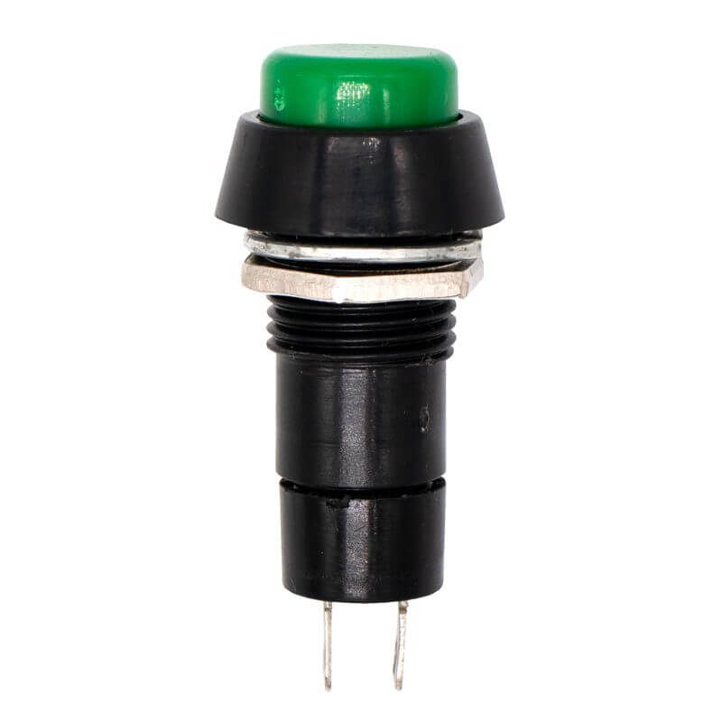 PBS-11B Interruptores Push Button Diferentes Colores - Verde