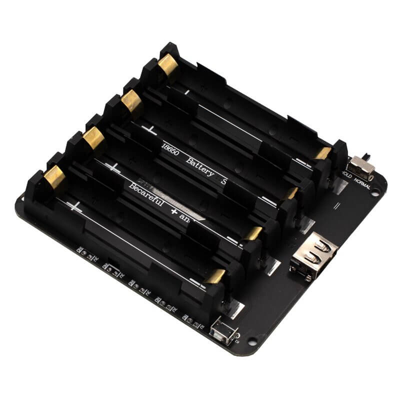 Shield para Carga de Baterias 18650 - Shield 18650 V9 para 4 baterías en paralelo