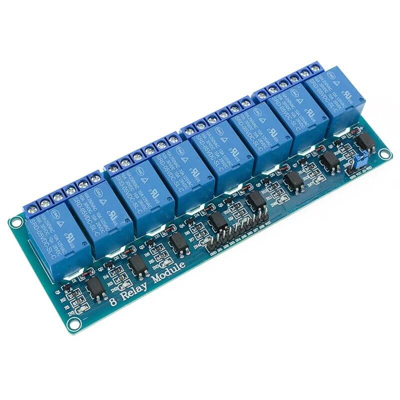 Módulo de 8 Relevadores 5V