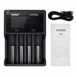 VC4SL Cargador de 4 Baterias Li-ion Ni-MH