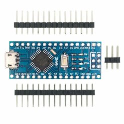 Nano ATMEGA328P Tarjeta de Desarrollo - Micro USB con Headers Macho