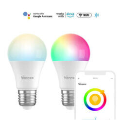 Alternative view of Foco Sonoff B05-BL-A19 RGB WiFi