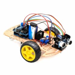 Alternative view of Kit Robot Evasor de Obstáculos