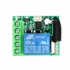 KTNNKG KG1201-A Relay RF 433 MHz con Control